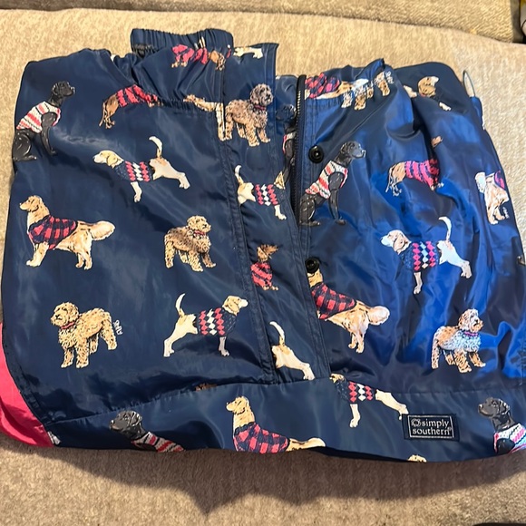 Simply Southern Half Zip Rain Jacket - Picture 4 of 7